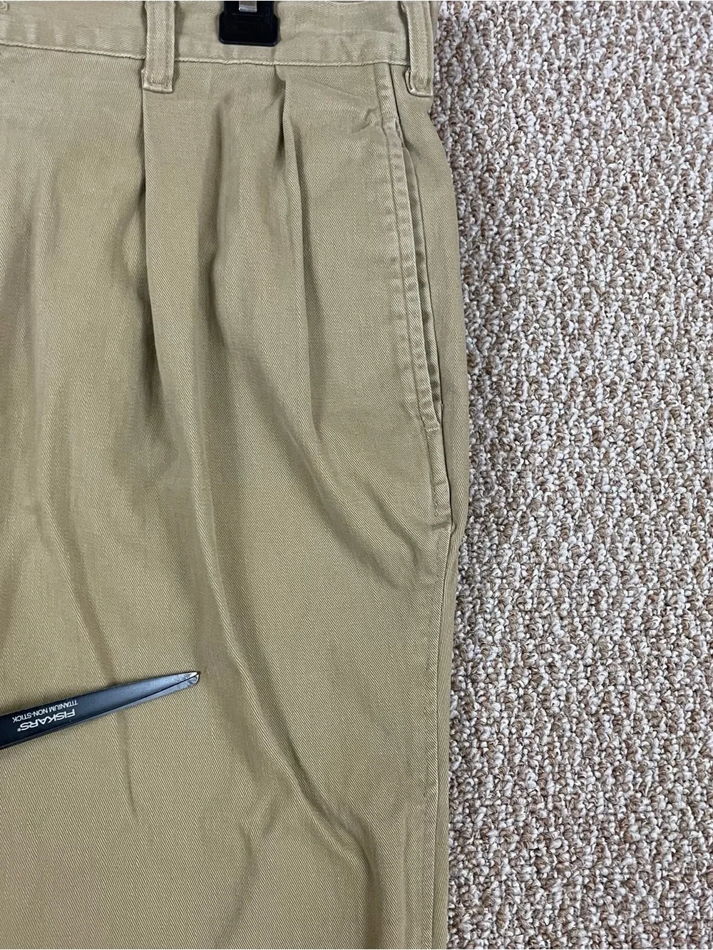 VTG Polo Ralph Lauren Pants Pleated Chino Pants Mens 34x27.5 Made In USA 90s 51